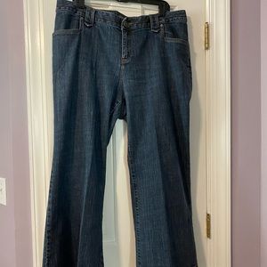 Lane Bryant denim trouser
